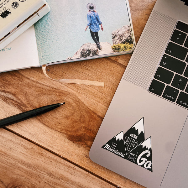 Sticker-Set "The Great Outdoors" - Vanlife Aufkleber - Advanture Shop