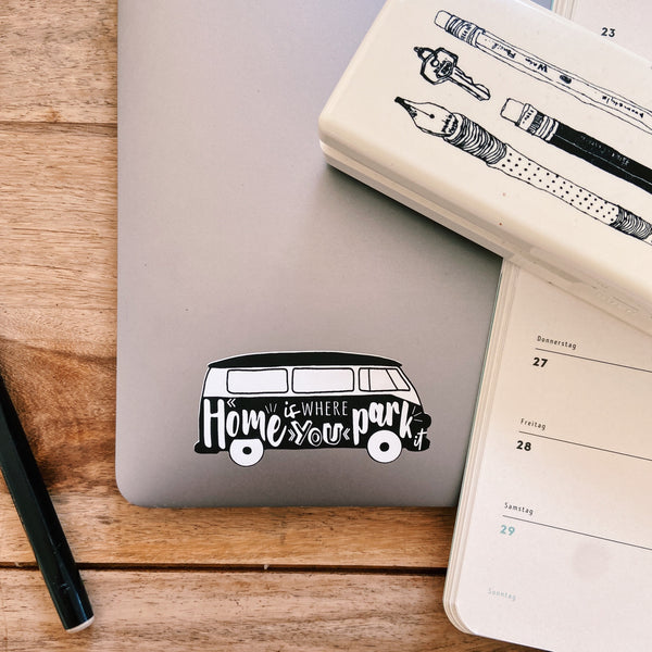 Sticker-Set "The Great Outdoors" - Vanlife Aufkleber - Advanture Shop