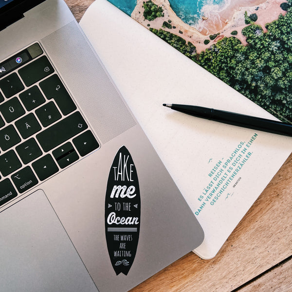 Sticker-Set "The Great Outdoors" - Vanlife Aufkleber - Advanture Shop