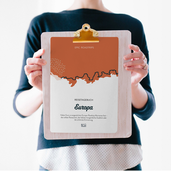 Printable "Reisetagebuch Europa" - Download - Advanture Shop 