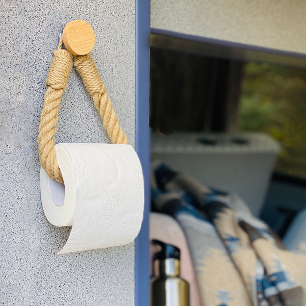 Handtuch- und Toilettenpapierhalter  Schnell, flexibel und ohne bohren