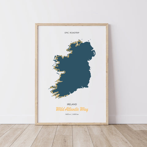 Poster "Epic Roadtrips - Ireland" (70 x 50 cm)
