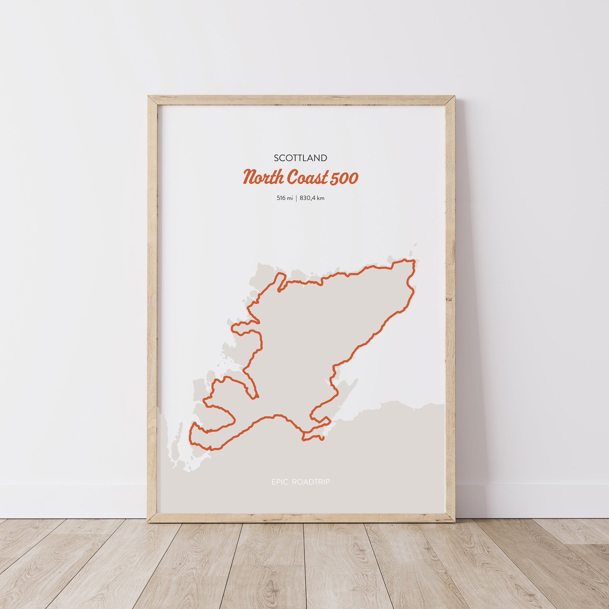 Poster "Epic Roadtrips - Scotland" (70 x 50 cm)