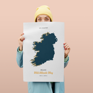 Poster "Epic Roadtrips - Ireland" (70 x 50 cm)